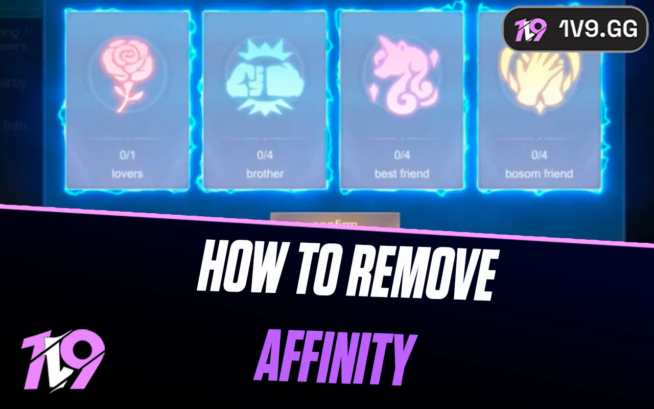 How to Remove Affinity in Mobile Legends